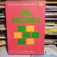 Image of Sinopsis Kriminologi Indonesia