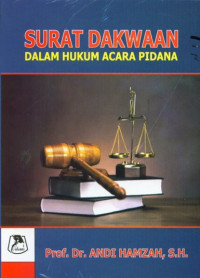 Image of SURAT DAKWAAN DALAM HUKUM ACARA PIDANA