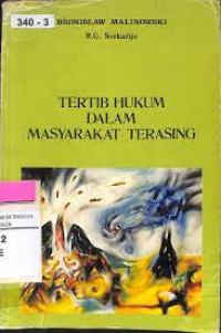 Image of Tertib Hukum Dalam Masyarakat Terasing