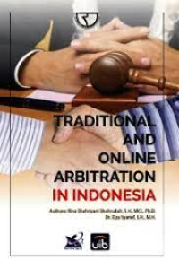 Image of TRADITIONAL AND ONLINE ARBITRATION IN INDONESIA