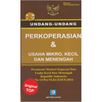 Image of UNDANG-UNDANG PERKOPERASIAN & USAHA MIKRO, KECIL DAN MENENGAH