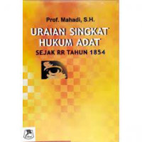 Image of Uraian Singkat Hukum Adat