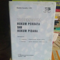 Image of Vademecum Hukum Perdata Dan Hukum Pidana