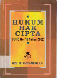 Image of Hukum Hak Cipta UUHC No. 19 Tahun 2002