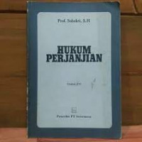 Image of HUKUM PERJANJIAN