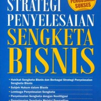 Image of Strategi Penyelesaian Sengketa Bisnis